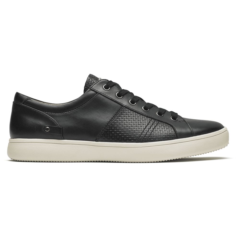 Rockport Canada Colle Tie - Mens Sneakers Black (JVU867349)